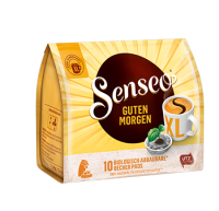 Kaffeepads Senseo® Guten Morgen XL - MHD !!! - 10 biologisch abbaubare Becher Pads