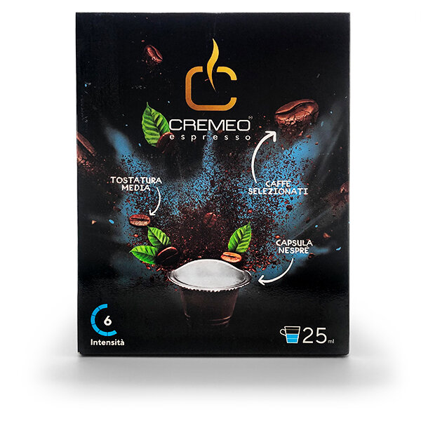 CREMEO Linea Caffè INCANTO - 10 Kaffeekapseln Nespresso ® kompatibel