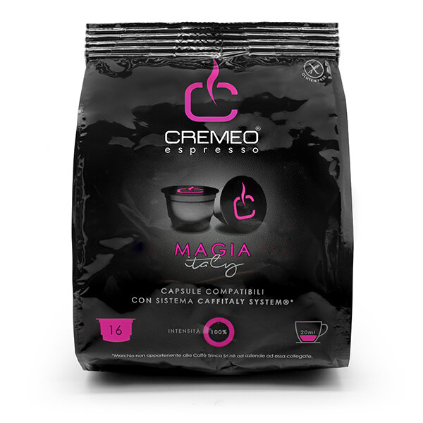 CREMEO Linea Caffè MAGIA - MHD: 06.06.2024 !!! - 16 Kapseln Caffitaly ® kompatibel