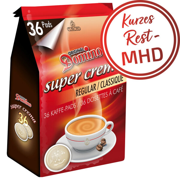 Domino® Kaffeepads REGULAR - MHD: 31.07.2024 !!! - 36 Pads