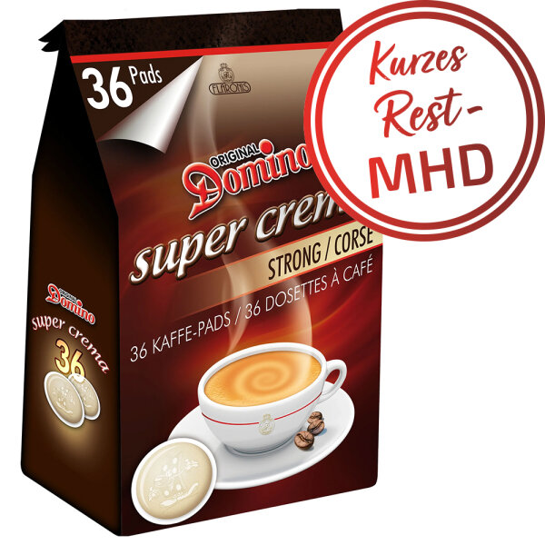 Domino® Kaffeepads STRONG - MHD: 31.07.2024 !! - 36 Pads