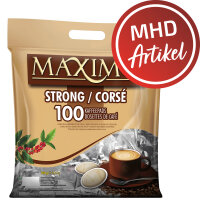 Maximo Kaffeepads STRONG - MHD: 01.08.2024 - 100 Pads im...
