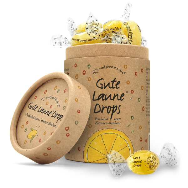Ks Soul Food Kitchen® - Gute Laune Drops - Runddose 8 x 150 g