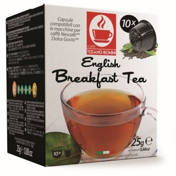 Bonini English Breakfast - 10 Teekapseln Dolce Gusto ®* **