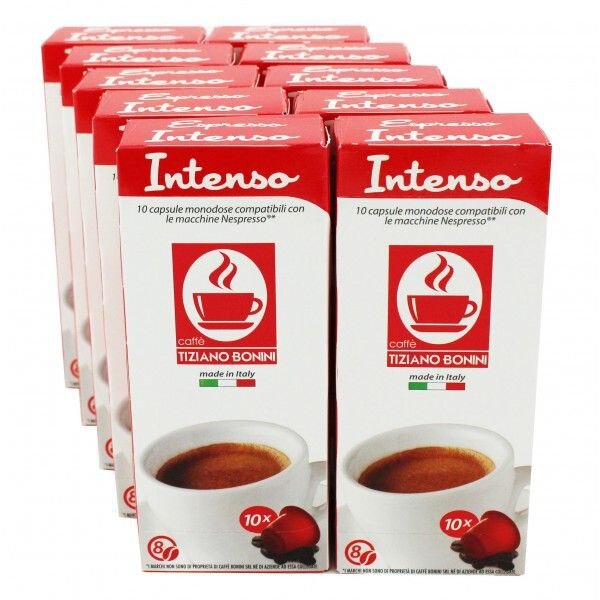 Caffè Bonini Intenso 100 Kompatible Kapseln Nespresso ®*