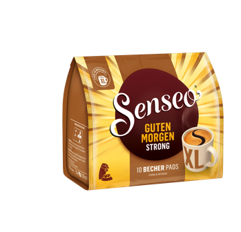 Kaffeepads Senseo® Guten Morgen XL STRONG - 10 Becher Pads **