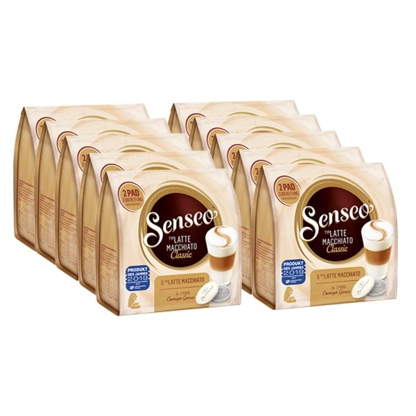 Kaffeepads Senseo® Latte Macchiato Classic - 10 x 10 Pads