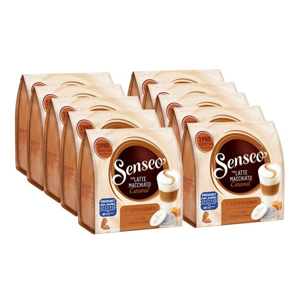 Kaffeepads Senseo® Latte Macchiato Caramel - 10 x 10 Pads