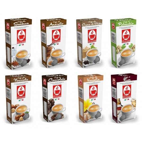 Caffè Bonini Probierset 8 Sorten Flavoured Nespresso ®*